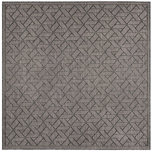 Trans Ocean Liora Manne Carmel Pyramid Indoor/Outdoor Area Rug - Contemporary Geometric Design For Stylish Spaces Black Polypropylene,Polyester Cres8849648