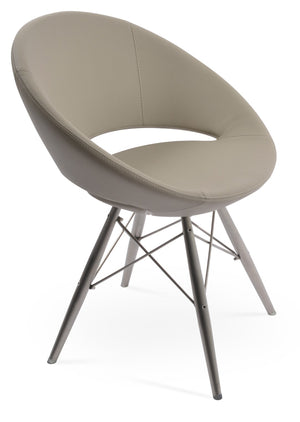 Soho Concept Crescent Mw Dining Chair - Stylish Ergonomic Design With Custom Upholstery & 10-year Guarantee!   Soho-concept-dining-chair-01927