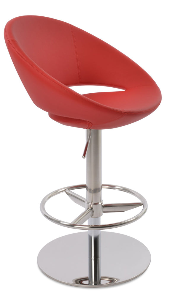 Soho Concept Crescent Piston Barstools & Counterstools - Stylish Comfort With Durable Fabric Options & 10-year Guarantee   Soho-concept-dining-chair-11264