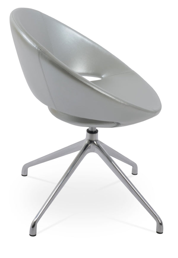 Soho Concept Crescent Spider Swivel Chair – Ergonomic Design With Premium Upholstery & 10-year Guarantee Options!   Soho-concept-dining-chair-02003