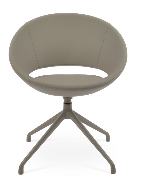 Soho Concept Crescent Spider Swivel Chair – Ergonomic Design With Premium Upholstery & 10-year Guarantee Options! Bone  Soho-concept-dining-chair-01995