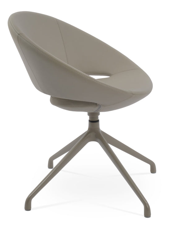 Soho Concept Crescent Spider Swivel Chair – Ergonomic Design With Premium Upholstery & 10-year Guarantee Options! Bone  Soho-concept-dining-chair-01996