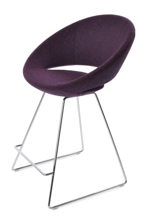 Soho Concept Crescent Wire Barstools & Counterstools With Premium Fabric Options And 10-year Guarantee For Style Chrome  Soho-concept-dining-chair-11311