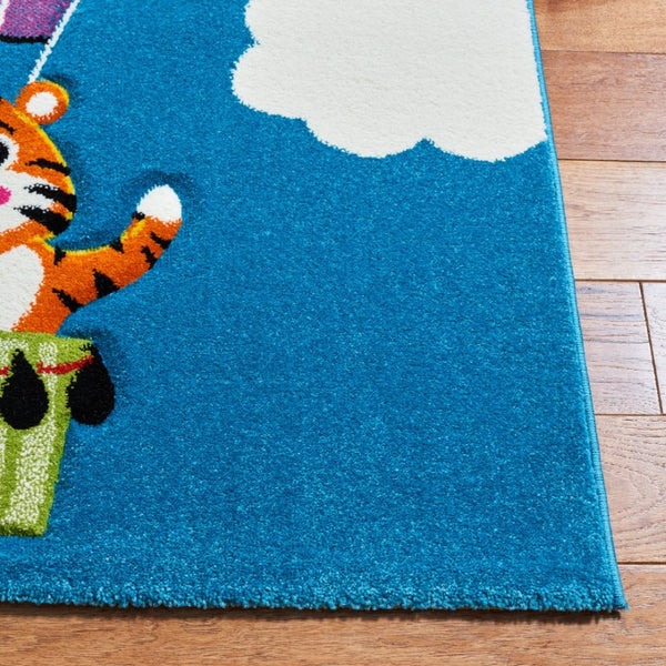 Safavieh Carousel Kids Whimsical Balloon Animal Runner Rug Power Loomed Polypropylene Playroom CRK118M-26