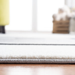 Safavieh Carousel Kids' Cosmic Sloth Area Rug - Whimsical Grey And Ivory Design For Playful Spaces & Comfort Grey ,Ivory Polypropylene Crk140f-24