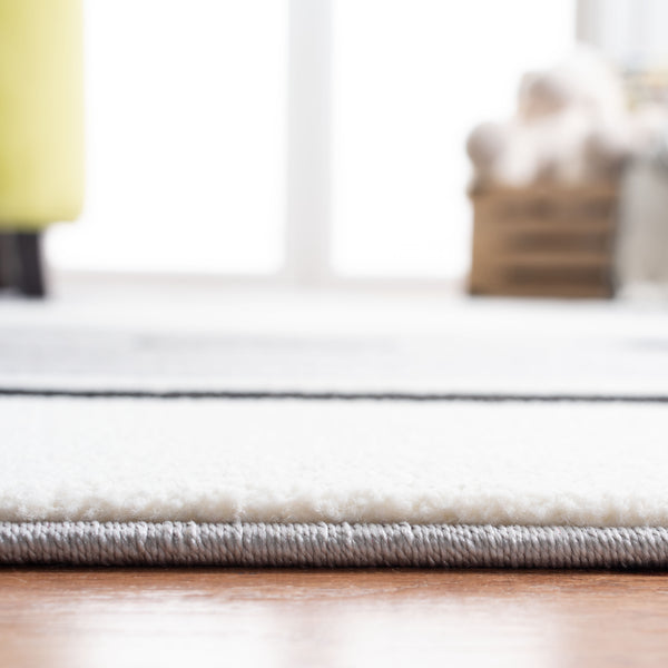 Safavieh Carousel Kids' Cosmic Sloth Area Rug - Whimsical Grey And Ivory Design For Playful Spaces & Comfort Grey ,Ivory Polypropylene Crk140f-24