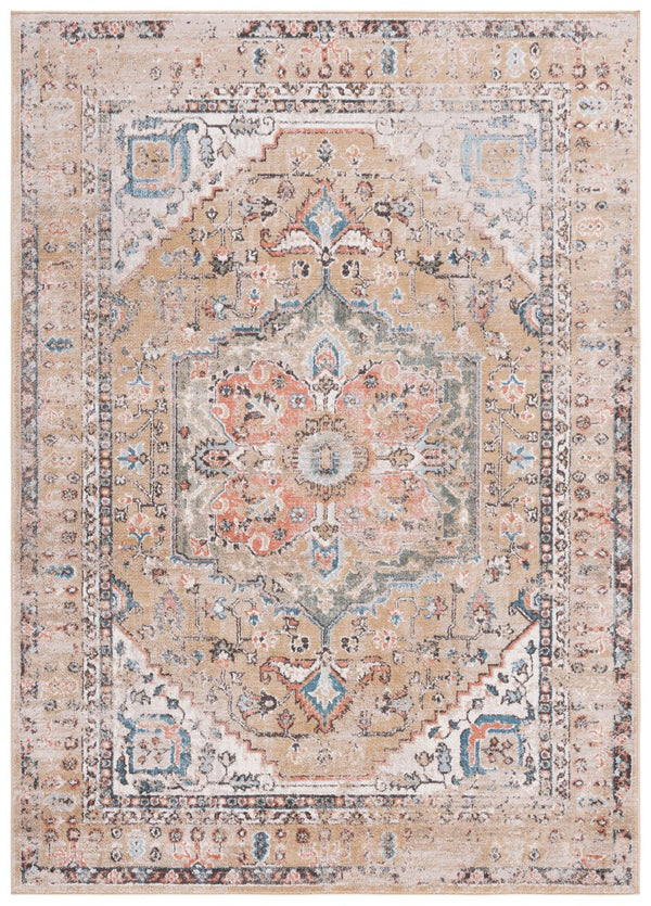 Safavieh Cornelia 208 Power Loomed Transitional Rug Gold CRN208D-7R