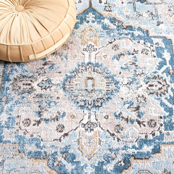 Safavieh Cornelia 208 Power Loomed Transitional Rug Blue CRN208M-4