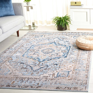 Safavieh Cornelia 208 Power Loomed Transitional Rug Blue CRN208M-4