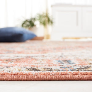 Safavieh Cornelia 208 Power Loomed Transitional Rug Rust CRN208P-4