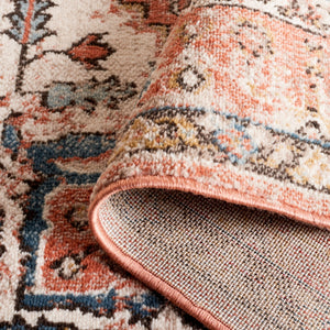 Safavieh Cornelia 208 Power Loomed Transitional Rug Rust CRN208P-4