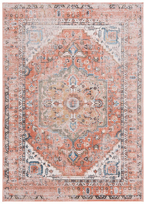 Safavieh Cornelia 208 Power Loomed Transitional Rug Rust CRN208P-4