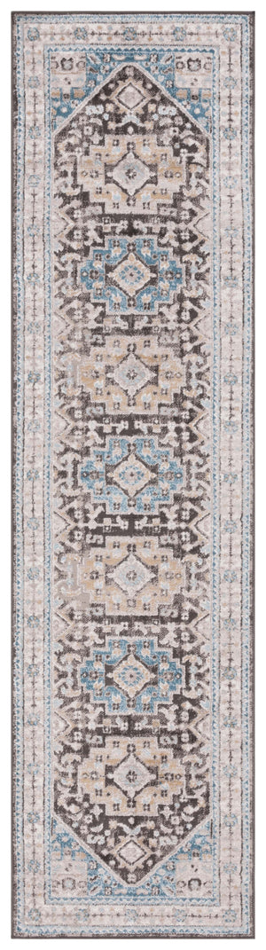 Safavieh Cornelia 211 Power Loomed Transitional Rug Blue / Charcoal CRN211T-28