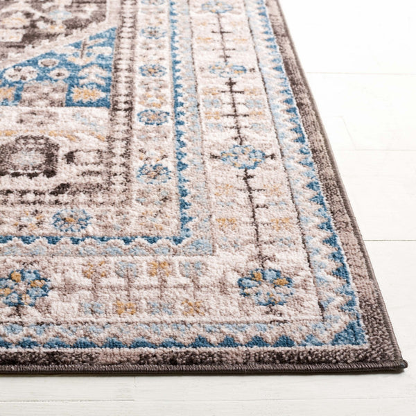 Safavieh Cornelia 211 Power Loomed Transitional Rug Blue / Charcoal CRN211T-4