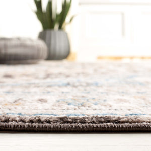 Safavieh Cornelia 211 Power Loomed Transitional Rug Blue / Charcoal CRN211T-4