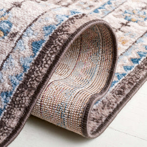 Safavieh Cornelia 211 Power Loomed Transitional Rug Blue / Charcoal CRN211T-4