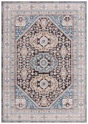 Safavieh Cornelia 211 Power Loomed Transitional Rug Blue / Charcoal CRN211T-4