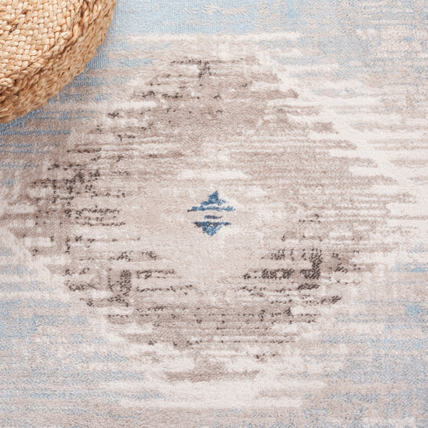 Safavieh Cornelia 234 Power Loomed Transitional Rug Blue / Ivory CRN234M-4