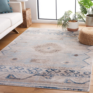 Safavieh Cornelia 234 Power Loomed Transitional Rug Blue / Ivory CRN234M-4