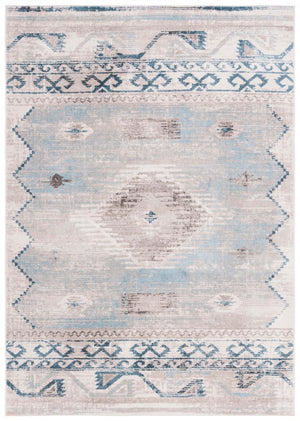 Safavieh Cornelia 234 Power Loomed Transitional Rug Blue / Ivory CRN234M-4