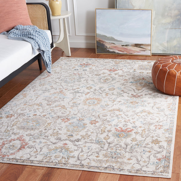 Safavieh Cornelia 294 Power Loomed 100% Polypropylene Transitional Rug Ivory / Multi CRN294B-9