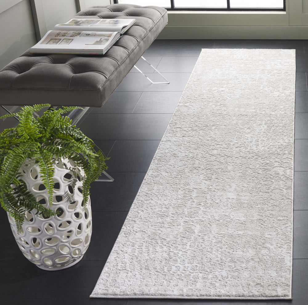 Safavieh Carter Round 3Ft Ivory Taupe Area Rug – Low Pile Power-Loomed In Turkey, Jute Blend Texture CRT200A-3R