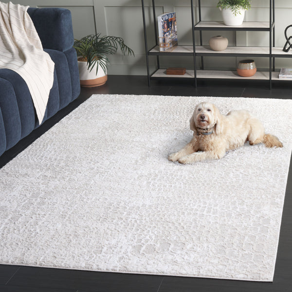 Safavieh Carter Round 3Ft Ivory Taupe Area Rug – Low Pile Power-Loomed In Turkey, Jute Blend Texture CRT200A-3R
