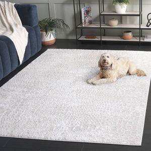 Safavieh Carter Contemporary Area Rug - Elegant Minimalist Design, Soft Underfoot Comfort For Your Home Decor Ivory ,Taupe 40% Polypropylene,40% Jute,20% Polyester Crt200a-3sq
