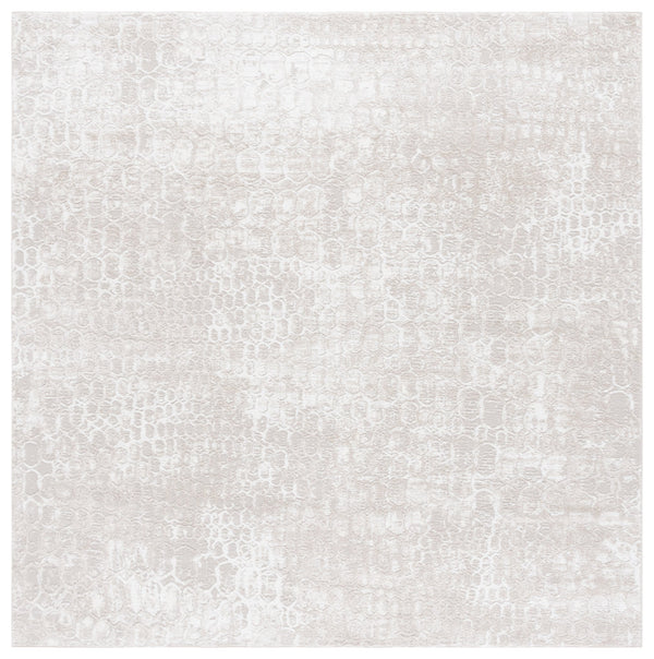 Safavieh Carter Round 3Ft Ivory Taupe Area Rug – Low Pile Power-Loomed In Turkey, Jute Blend Texture CRT200A-3R
