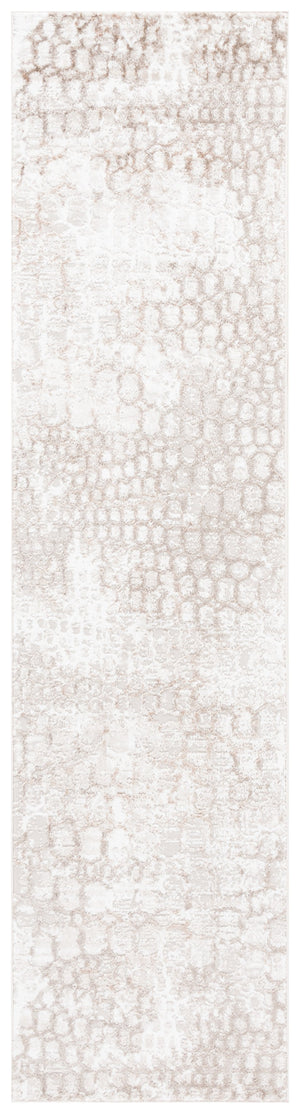 Safavieh Carter Elegant Abstract Area Rug - Turkish Craftsmanship In Soft Neutral Tones For Modern Homes Ivory ,Brown 40% Polypropylene,40% Jute,20% Polyester Crt200t-7r
