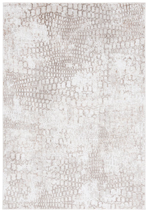 Safavieh Carter Elegant Abstract Area Rug - Turkish Craftsmanship In Soft Neutral Tones For Modern Homes Ivory ,Brown 40% Polypropylene,40% Jute,20% Polyester Crt200t-7r