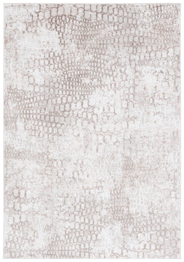 Safavieh Carter Elegant Abstract Area Rug - Turkish Craftsmanship In Soft Neutral Tones For Modern Homes Ivory ,Brown 40% Polypropylene,40% Jute,20% Polyester Crt200t-7r