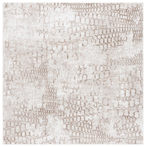 Safavieh Carter Elegant Abstract Area Rug - Turkish Craftsmanship In Soft Neutral Tones For Modern Homes Ivory ,Brown 40% Polypropylene,40% Jute,20% Polyester Crt200t-7r