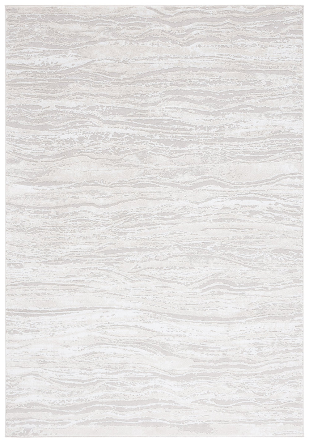 Safavieh Carter Modern Abstract Wave Pattern Rug – Luxurious Comfort Meets Contemporary Home Decor Elegance Ivory ,Taupe 40% Polypropylene,40% Jute,20% Polyester Crt202a-8