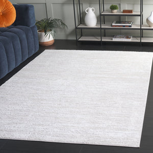 Safavieh Carter Round 3Ft Ivory Taupe Area Rug — Turkish Power-Loomed, Textured Low-Pile Blend For Living Rooms CRT204A-3R