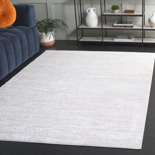 Safavieh Carter Round 3Ft Ivory Taupe Area Rug — Turkish Power-Loomed, Textured Low-Pile Blend For Living Rooms CRT204A-3R