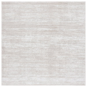 Safavieh Carter Round 3Ft Ivory Taupe Area Rug — Turkish Power-Loomed, Textured Low-Pile Blend For Living Rooms CRT204A-3R
