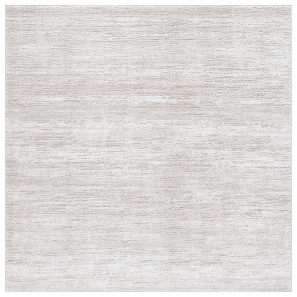 Safavieh Carter Round 3Ft Ivory Taupe Area Rug — Turkish Power-Loomed, Textured Low-Pile Blend For Living Rooms CRT204A-3R