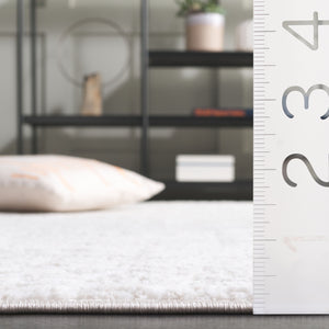 Safavieh Carter Elegant Ivory And Taupe Area Rug - Modern Abstract Design For Luxurious Home Décor Ivory ,Taupe 40% Polypropylene,40% Jute,20% Polyester Crt208a-8