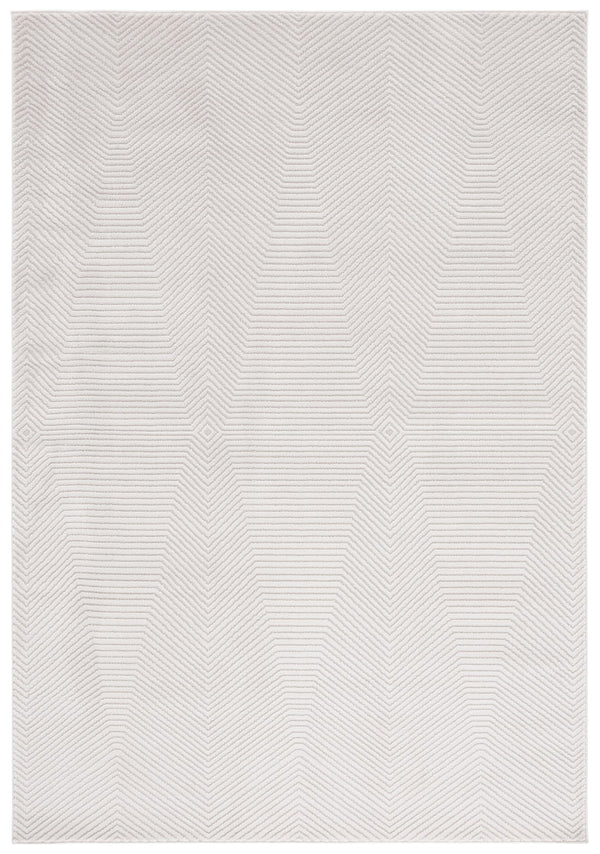 Safavieh Carter Exquisite Turkish Area Rug With Geometric Chevron Design For Modern Home Elegance And Comfort Ivory ,Taupe 40% Polypropylene,40% Jute,20% Polyester Crt212a-5