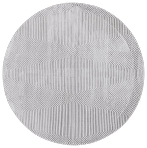 Safavieh Carter Exquisite Turkish Area Rug With Geometric Chevron Design For Modern Home Elegance And Comfort Grey ,Light Grey 40% Polypropylene,40% Jute,20% Polyester Crt212f-28