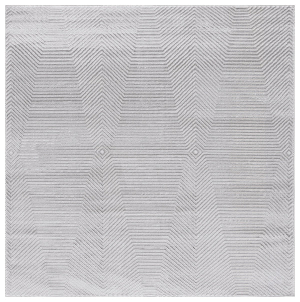 Safavieh Carter Exquisite Turkish Area Rug With Geometric Chevron Design For Modern Home Elegance And Comfort Grey ,Light Grey 40% Polypropylene,40% Jute,20% Polyester Crt212f-28