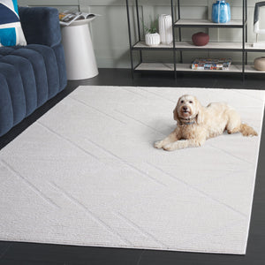 Safavieh Carter Geometric Diamond Area Rug - Timeless Elegance For Modern Homes, Durable And Stylish Decor Ivory ,Taupe 40% Polypropylene,40% Jute,20% Polyester Crt214b-28