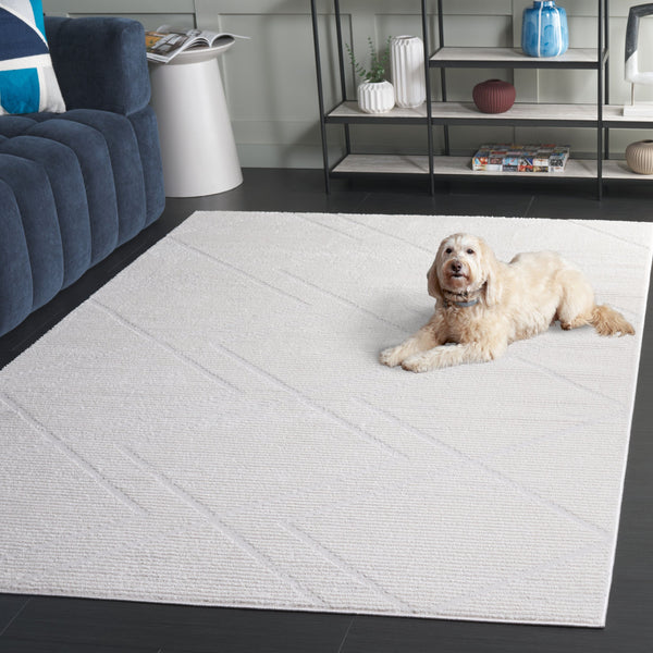 Safavieh Carter Geometric Diamond Area Rug - Timeless Elegance For Modern Homes, Durable And Stylish Decor Ivory ,Taupe 40% Polypropylene,40% Jute,20% Polyester Crt214b-28