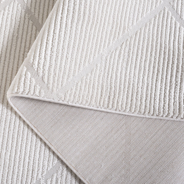 Safavieh Carter Exquisite Area Rug For Elegant Living Spaces - Contemporary Design & Luxurious Texture Ivory ,Taupe 40% Polypropylene,40% Jute,20% Performance Fabric Crt214b-6