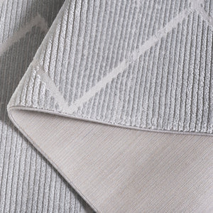 Safavieh Carter Geometric Diamond Area Rug - Timeless Elegance For Modern Homes, Durable And Stylish Decor Grey ,Light Grey 40% Polypropylene,40% Jute,20% Polyester Crt214f-4