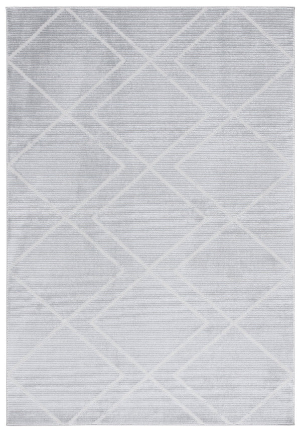 Safavieh Carter Geometric Diamond Area Rug - Timeless Elegance For Modern Homes, Durable And Stylish Decor Grey ,Light Grey 40% Polypropylene,40% Jute,20% Polyester Crt214f-4