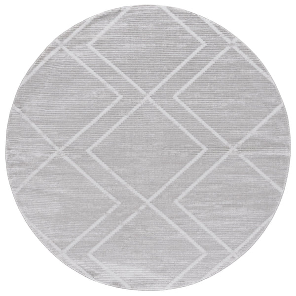 Safavieh Carter Geometric Diamond Area Rug - Timeless Elegance For Modern Homes, Durable And Stylish Decor Grey ,Light Grey 40% Polypropylene,40% Jute,20% Polyester Crt214f-4