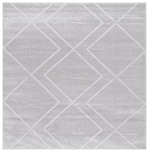 Safavieh Carter Geometric Diamond Area Rug - Timeless Elegance For Modern Homes, Durable And Stylish Decor Grey ,Light Grey 40% Polypropylene,40% Jute,20% Polyester Crt214f-4