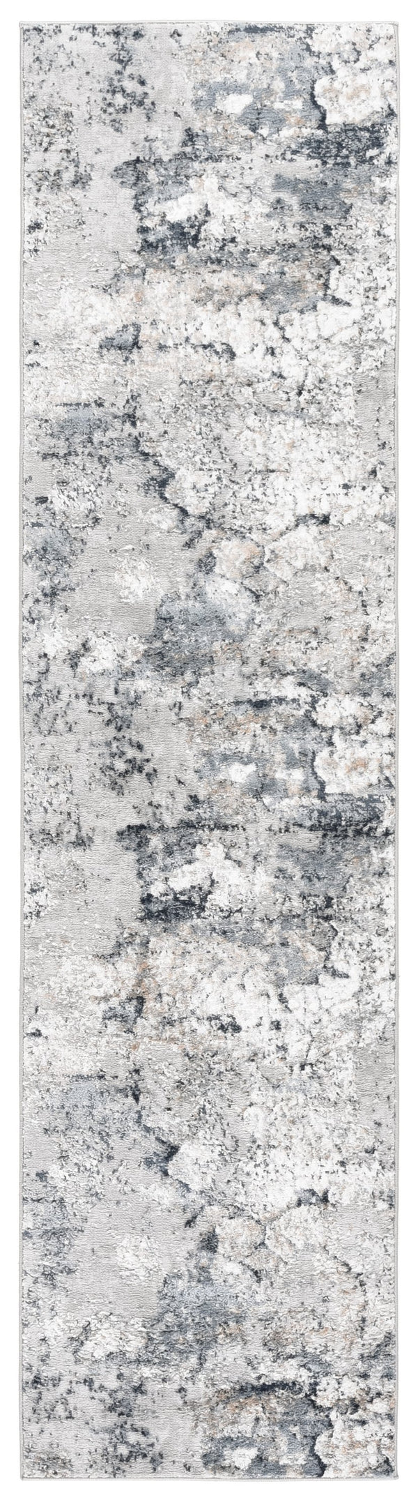 Safavieh Carter Modern Area Rug With Abstract Design For Stylish Corridors, Durable Power Loomed Craftsmanship Taupe ,Navy 40% Polypropylene,40% Jute,20% Polyester Crt216n-7r